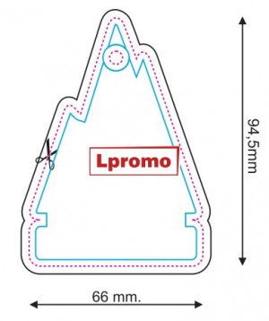 Auto kvapai su logotipu, kalnas