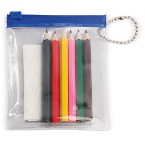 Spalvinimo rinkinys PVC maišelyje