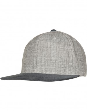 Drabužiai reklamai (Melange Velour Snapback), Flexfit 6089VM