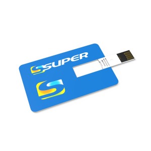 USB atminties kredito kortelė, 2 GB Premium 85.4 x 54.1 x 1.6 mm