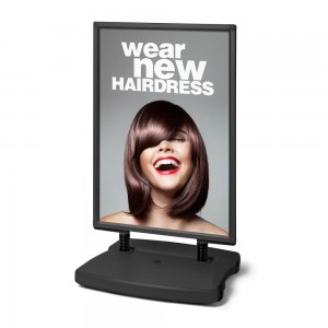 Windtalker® Miesto Stovas su Plastiko Pagrindu Juodas A0