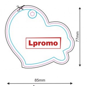 Automobiliniai kvapai su logotipu, forma lpf783