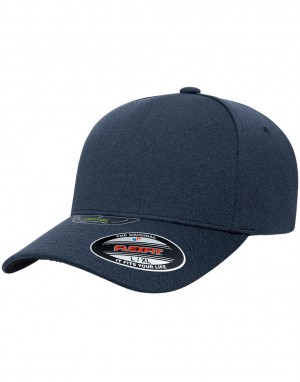 Drabužiai reklamai (Unipanel Melange Cap), Flexfit 5577UP