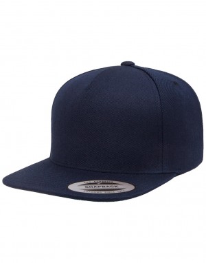 Drabužiai reklamai (Premium 5 Panel Snapback), Flexfit 5089M