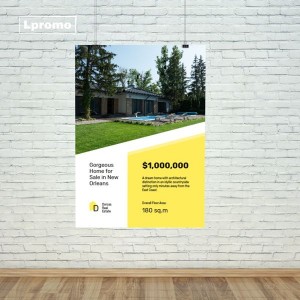 Reklaminės skrajutės spauda, A3 plius, 594x210mm, 350 gsm
