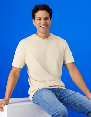 Drabužiai reklamai (Light Cotton Adult T-Shirt), Gildan 3000