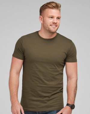 Vyriški marškinėliai, tinkantys spaudai, be žymėjimo