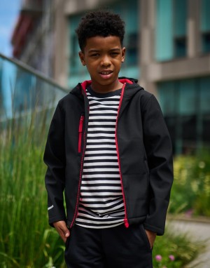 Drabužiai reklamai (Junior Ablaze 3-Layer Hooded Softshell), Regatta Junior TRA735