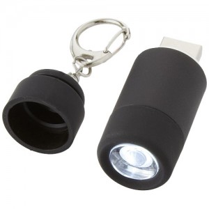 Avior raktų pakabukas su įkraunamu LED žibintuvėliu ir USB