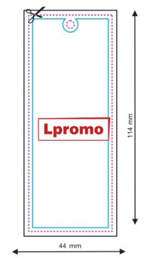 Reklaminis oro gaiviklis, stačiakampis