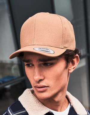 Drabužiai reklamai (6-Panel Curved Metal Snap), Flexfit 7708MS