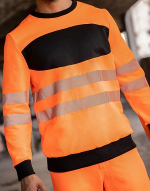 Drabužiai reklamai (EOS - Hi-Vis Sweatshirt), Korntex EOSSW