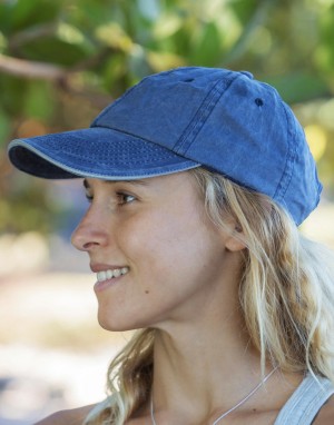 Kepurė iš ruoželinio pynimo medvilnės, Result Headwear RC054X