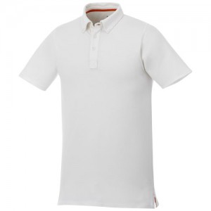 Reklaminė atributika: Atkinson short sleeve button-down mens polo
