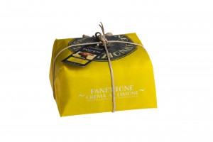 Pyragas Panettone SANTANGELO su citrinų kremu geltonoje pakuotėje 0,9kg, 900 g.