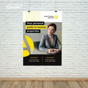 Reklaminis vienpusis plakatas A1, 170 gsm