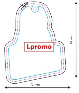 Automobiliniai kvapukai su reklamine spauda, statula