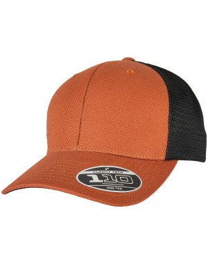 Drabužiai reklamai (110 Structured Canvas Trucker), Flexfit 110ST