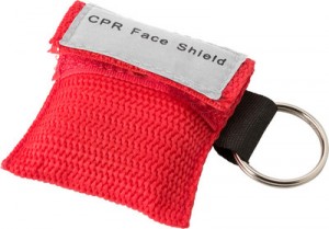 CPR kaukė - raktų pakabukas