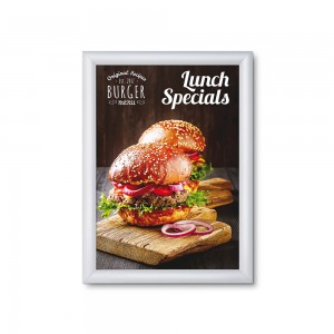 20 mm užspaudžiamas rėmelis su kampais A4