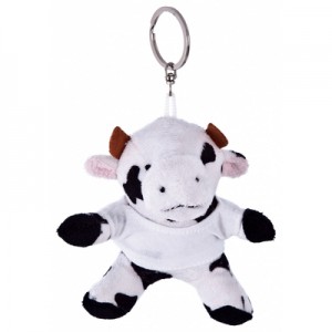 Pliušinė karvė Bessie, raktų pakabukas
