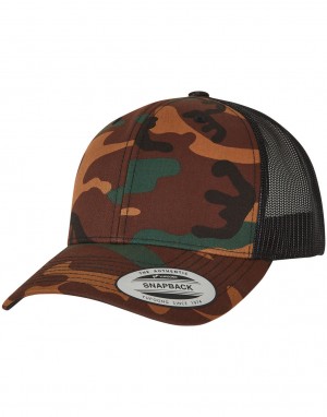 Drabužiai reklamai (Retro Trucker Camo), Flexfit 6606A
