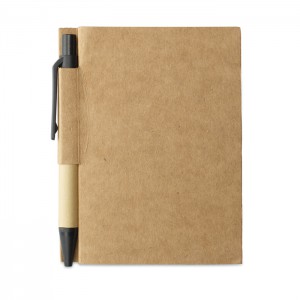 Memo note w / mini perdirbtas rašiklis