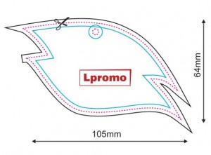 Automobilio kvapai su logotipu, forma lpf185