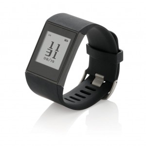 Multi-sport E-ink laikrodis, juodos spalvos