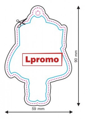 Automobiliniai kvapai su logotipu, siluetas