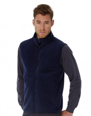 Vyriška kelioninė, šilta flisinė liemenė, B&C Outerwear FU705