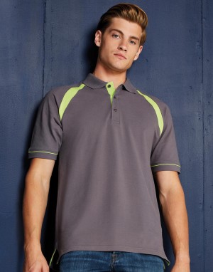 CLASSIC FIT OAK HILL. Polo marškinėliai, Kustom Kit KK615