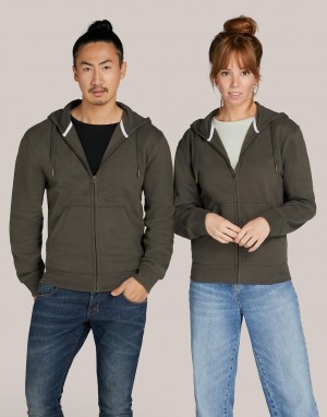 Drabužiai reklamai (Signature Tagless Hooded Full Zip Unisex), SG Signature SGS290