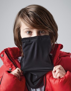 Drabužiai reklamai (Junior Softshell Sports Tech Neck Warmer), Beechfield B320b