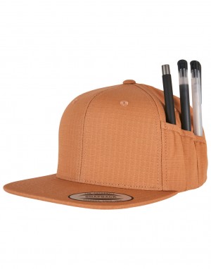 Drabužiai reklamai (Pencil Holder Snapback Cap), Flexfit 6089PS