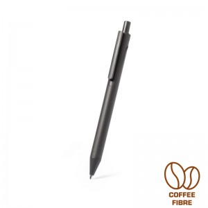 Reklaminė atributika su logotipu (Coffee fibre ball pen)