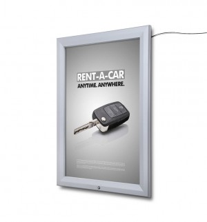 LED lauko plakato dėklas A1