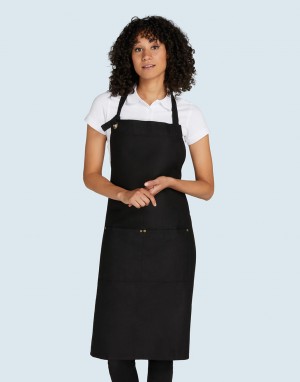 Drabužiai reklamai (PROVENCE - Eyelet Bib Apron with Pocket), SG Accessories - BISTRO (Ex JASSZ Bistro) JG16P-CA-Bib