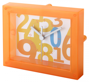 Verslo dovanos Timestant (transparent table clock)