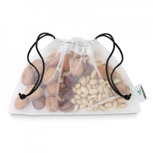 Tinklinis maišelis vaisiams ir daržovėms su skaitmenine spauda (be popierinės įmautės), 20x30cm