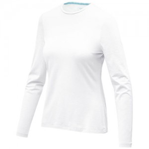 Reklaminė atributika: Ponoka long sleeve womens GOTS organic t-shirt