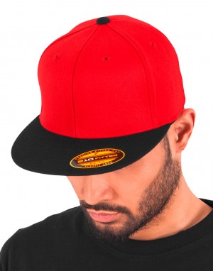 Drabužiai reklamai (Premium 210 Fitted 2-Tone), Flexfit 6210T
