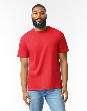 Drabužiai reklamai (Softstyle CVC Adult T-Shirt), Gildan 67000