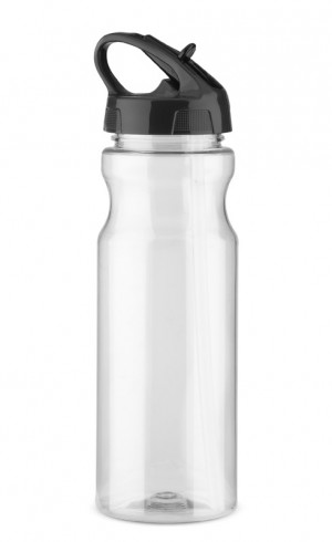 Reklaminė atributika: Water bottle with straw TRANCE 700 ml