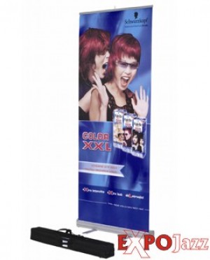 Mobilūs stendai roll up ExpoJazz James, 85x200 cm