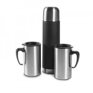 500 ml termosas ir 2 puodeliai po 260 ml