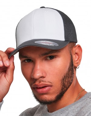 Drabužiai reklamai (Flexfit Mesh Colored Front), Flexfit 6511CF