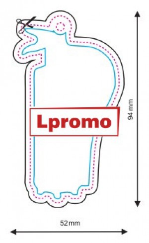 Automobiliniai kvapai su logo, purkštukas