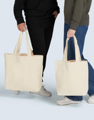 Drabužiai reklamai (Canvas Wide Shopper LH), SG Accessories - BAGS (Ex JASSZ Bags) CA-WS-LH