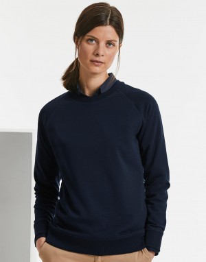 Moteriškas aukštos raiškos džemperis su reglano rankovėmis